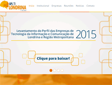 Tablet Screenshot of apltilondrina.com.br